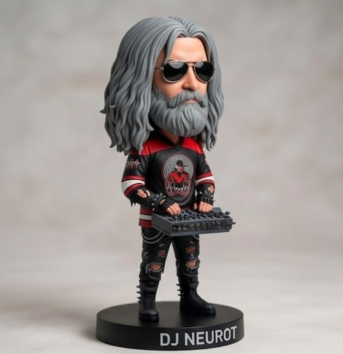 DJ Neurot Collectible Figurine - Image 2