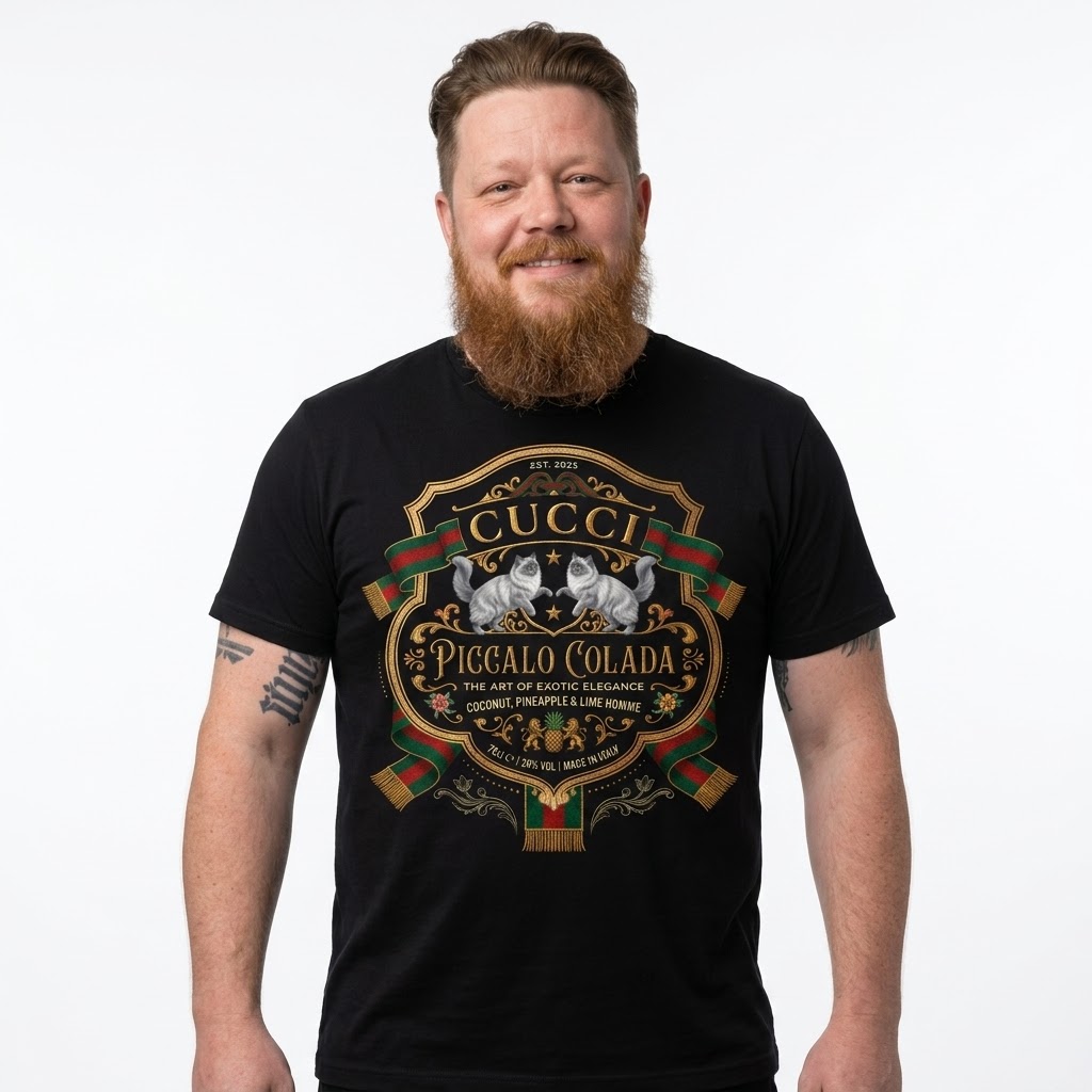 Cucci “Piccalo Colada” Graphic Tee (By CaddyMeng - this-is-not-ok.com) - Image 3