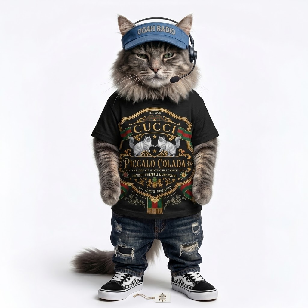 Cucci “Piccalo Colada” Graphic Tee (By CaddyMeng - this-is-not-ok.com) - Image 2