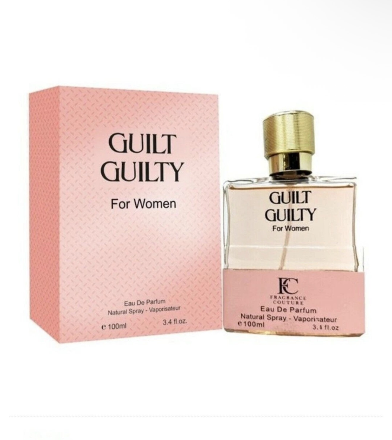 GUILTY GUILT WOMEN 3.4 Oz EDP Spray Women's Perfume (Dupe for Guilty by Gucci)