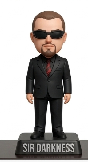 Sir Darkness Figurine – 3D Printed Collectible