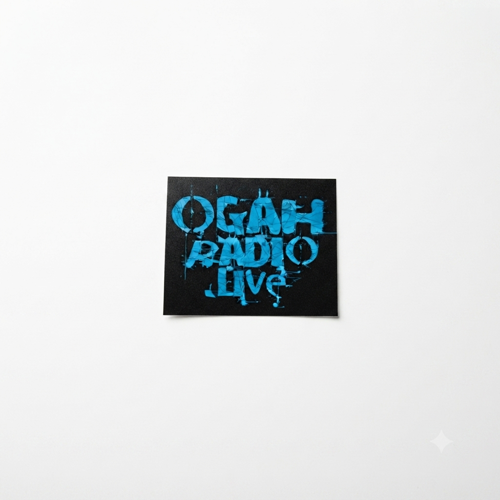 OGAHRADIO OG Grunge Stickers (5 Pieces