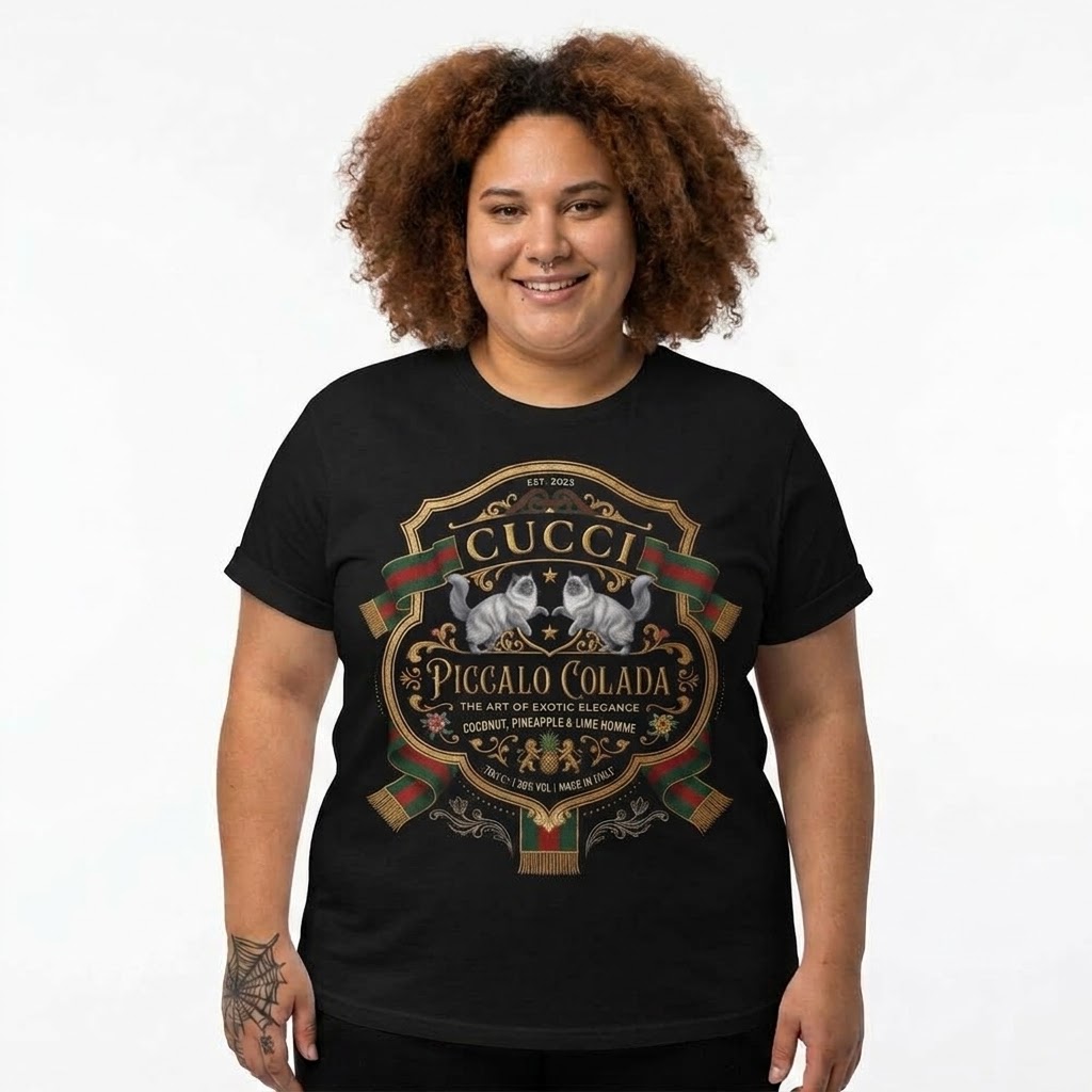 Cucci “Piccalo Colada” Graphic Tee (By CaddyMeng - this-is-not-ok.com) - Image 4