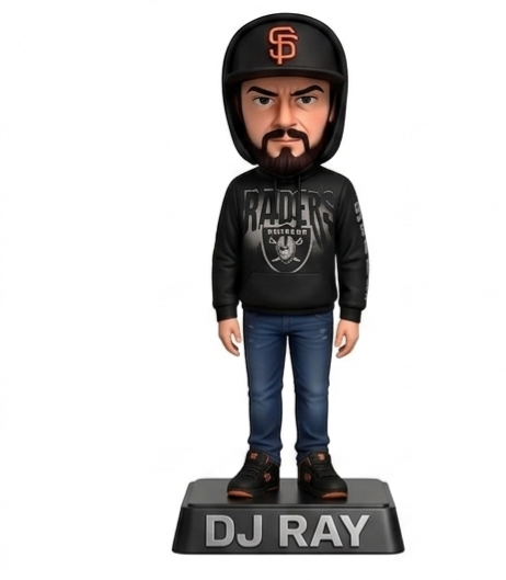 DJ Ray Figurine – 3D Printed Collectible - Image 2