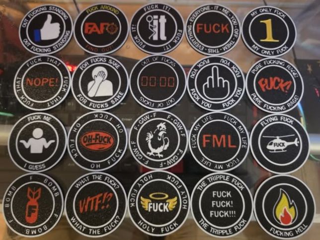 😂 Assorted "Last Fuck" Coins – Keychains - Image 4