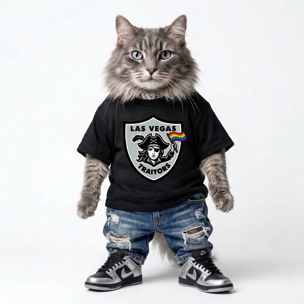 Las Vegas Traitors Pride Shield Graphic Tee (this-is-not-ok.com) By CaddyMeng - Image 2