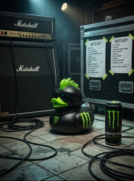 🦆 Monster Energy Punk Rubber Duck - Image 4
