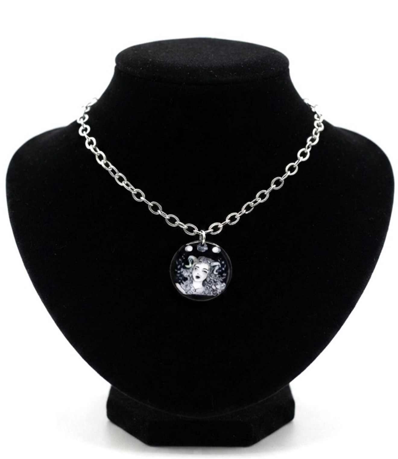 New X Herminedecrayon Starsalign Capricorn Figure Graphic Chain Necklace - Image 3