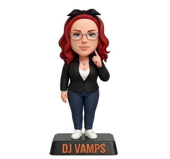 DJ Vamps Figurine – 3D Printed Collectible - Image 2
