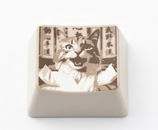 Shocked Cat Fidget Clicker – 3D Printed - Image 2