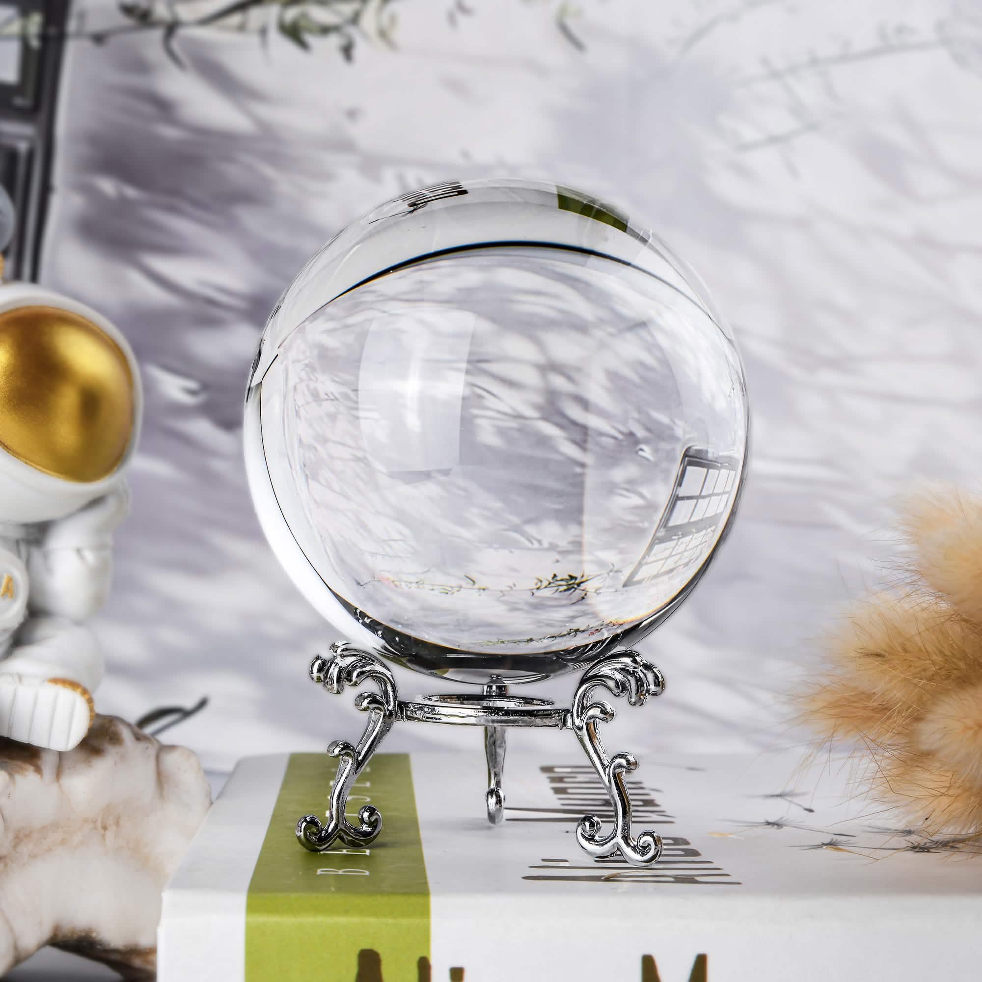 Optical Clear Quartz Crystal Ball (100mm, 3.94”) - Image 2