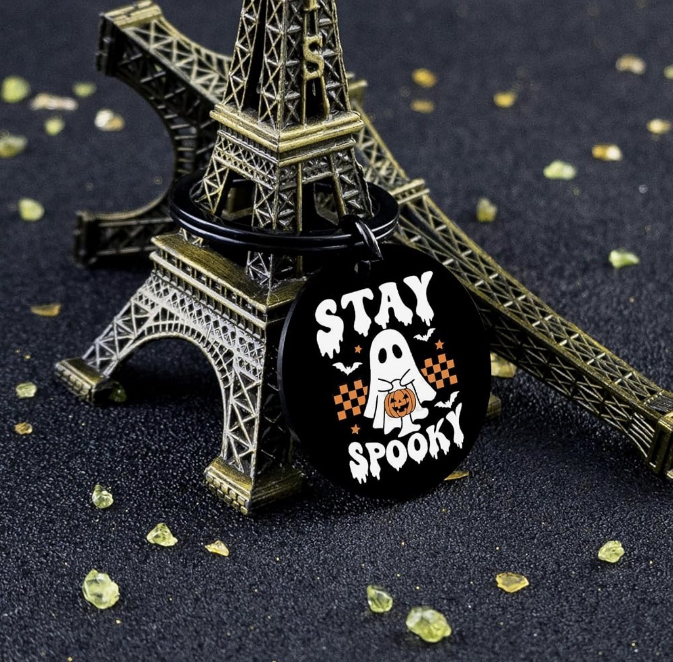 Stay Spooky Halloween Keychain - Image 2