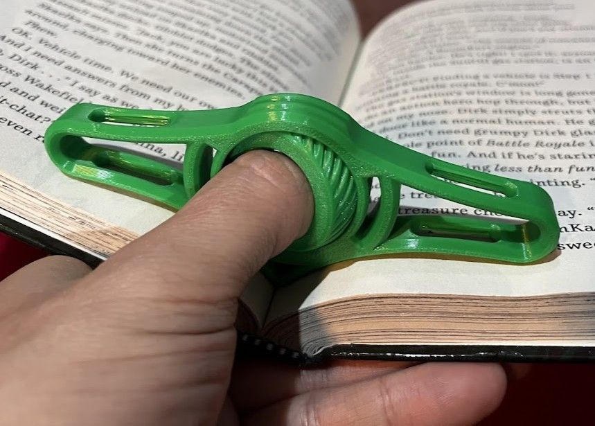 Fidget Book Holder – 3D Printed - Image 3