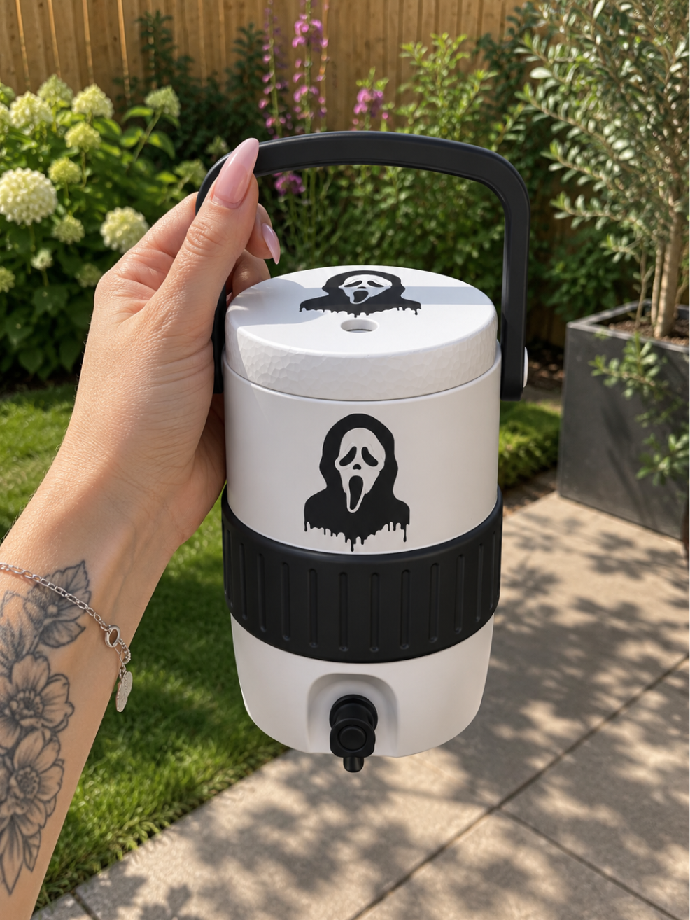 GhostFace Beverage Cooler — Halloween Drink Dispenser - Image 4