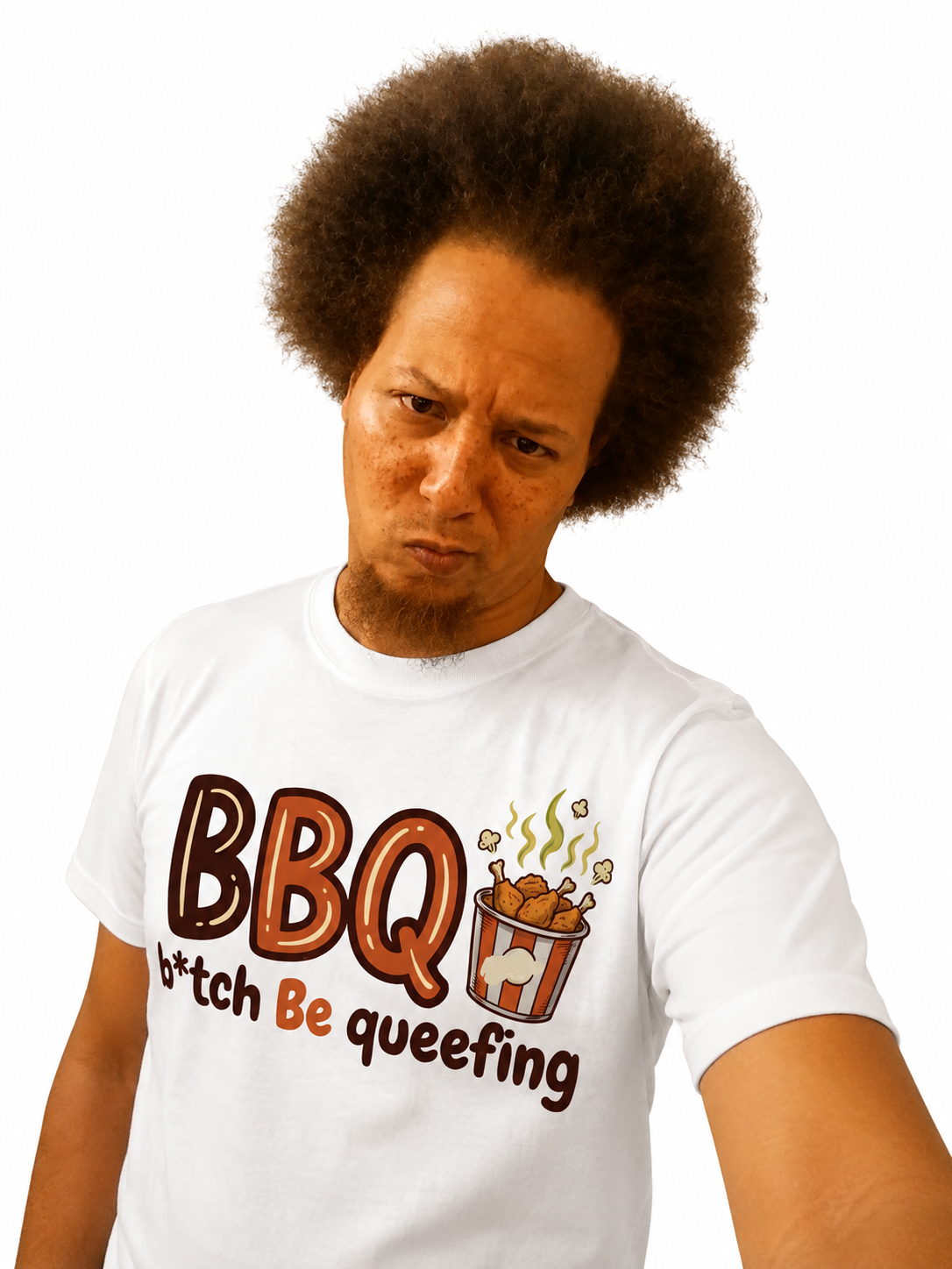 BBQ B*tch Be Queefing Tee - Made By CaddyMeng @ This-Is-Not-Ok.com - Image 2
