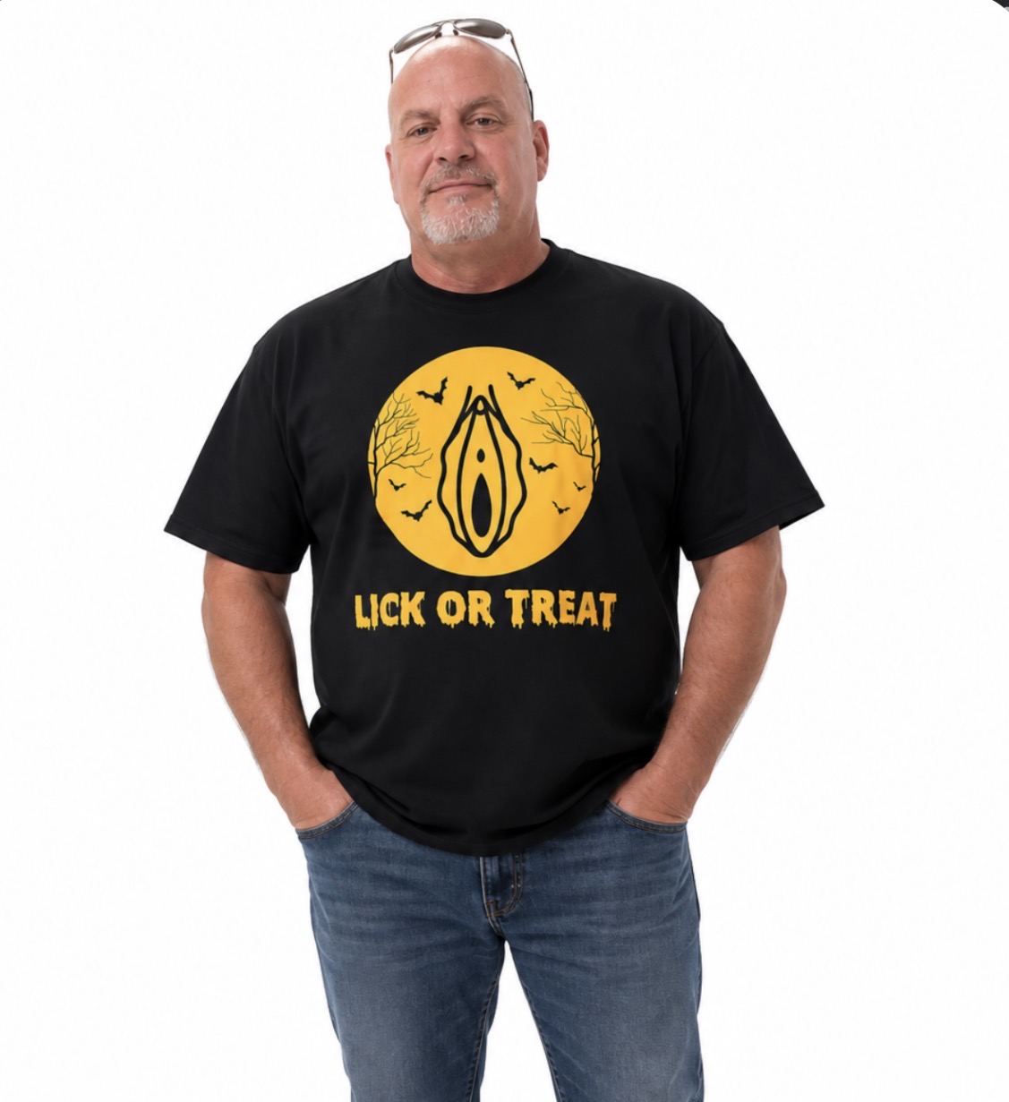 Lick or Treat Halloween T-Shirt (this-is-not-ok.com) By CaddyMeng - Image 4
