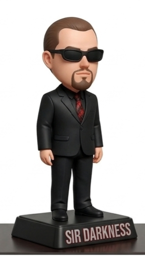 Sir Darkness Figurine – 3D Printed Collectible - Image 2