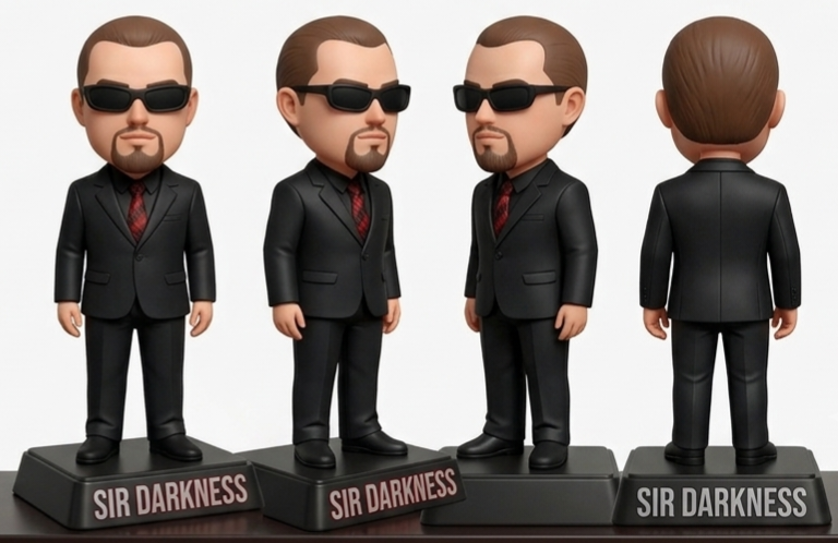 Sir Darkness Figurine – 3D Printed Collectible - Image 4