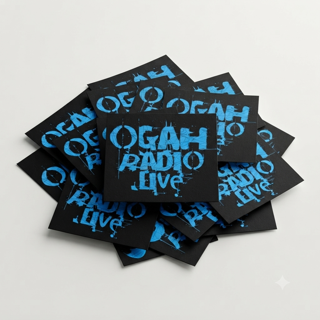 OGAHRADIO OG Grunge Stickers (5 Pieces - Image 2