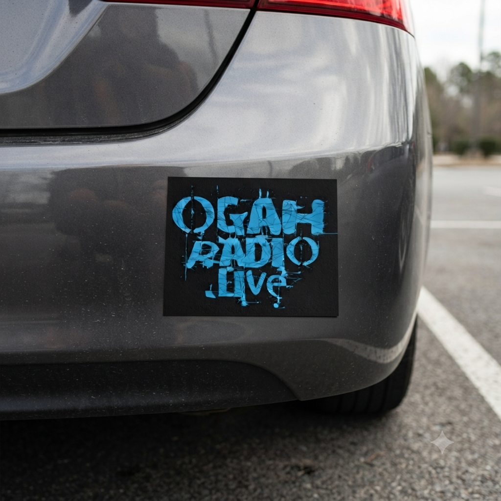 OGAHRADIO OG Grunge Stickers (5 Pieces - Image 4