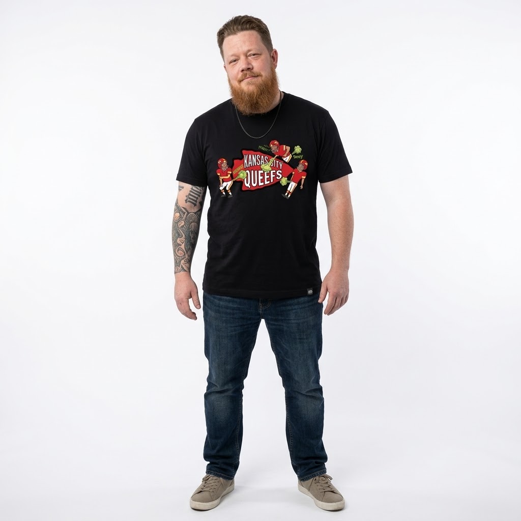 Kansas City "Queefs" Parody Graphic Tee (this-is-not-ok.com) By CaddyMeng - Image 4