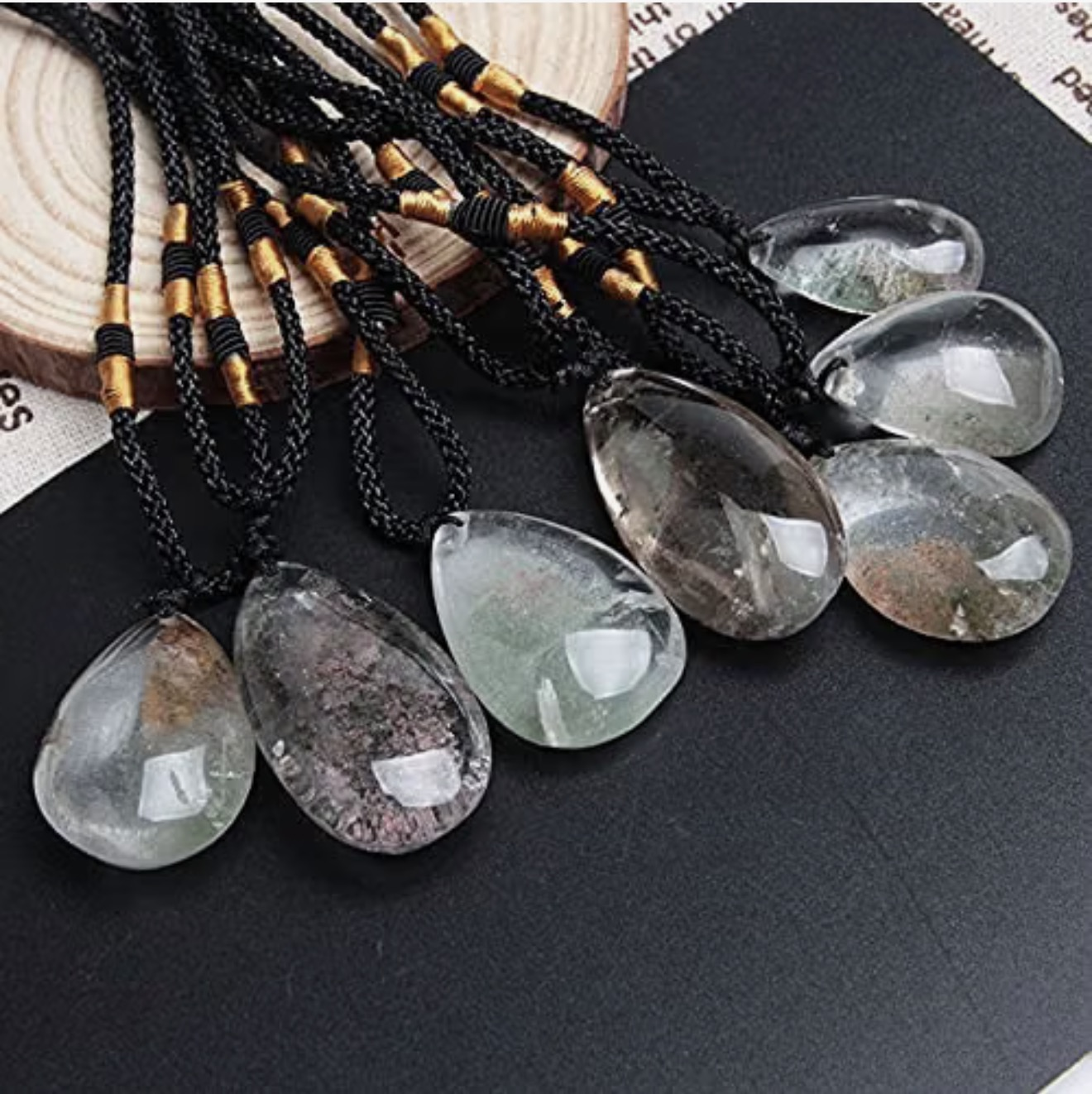 Natural Ghost Phantom Quartz Crystal Gems Specimen - Image 3