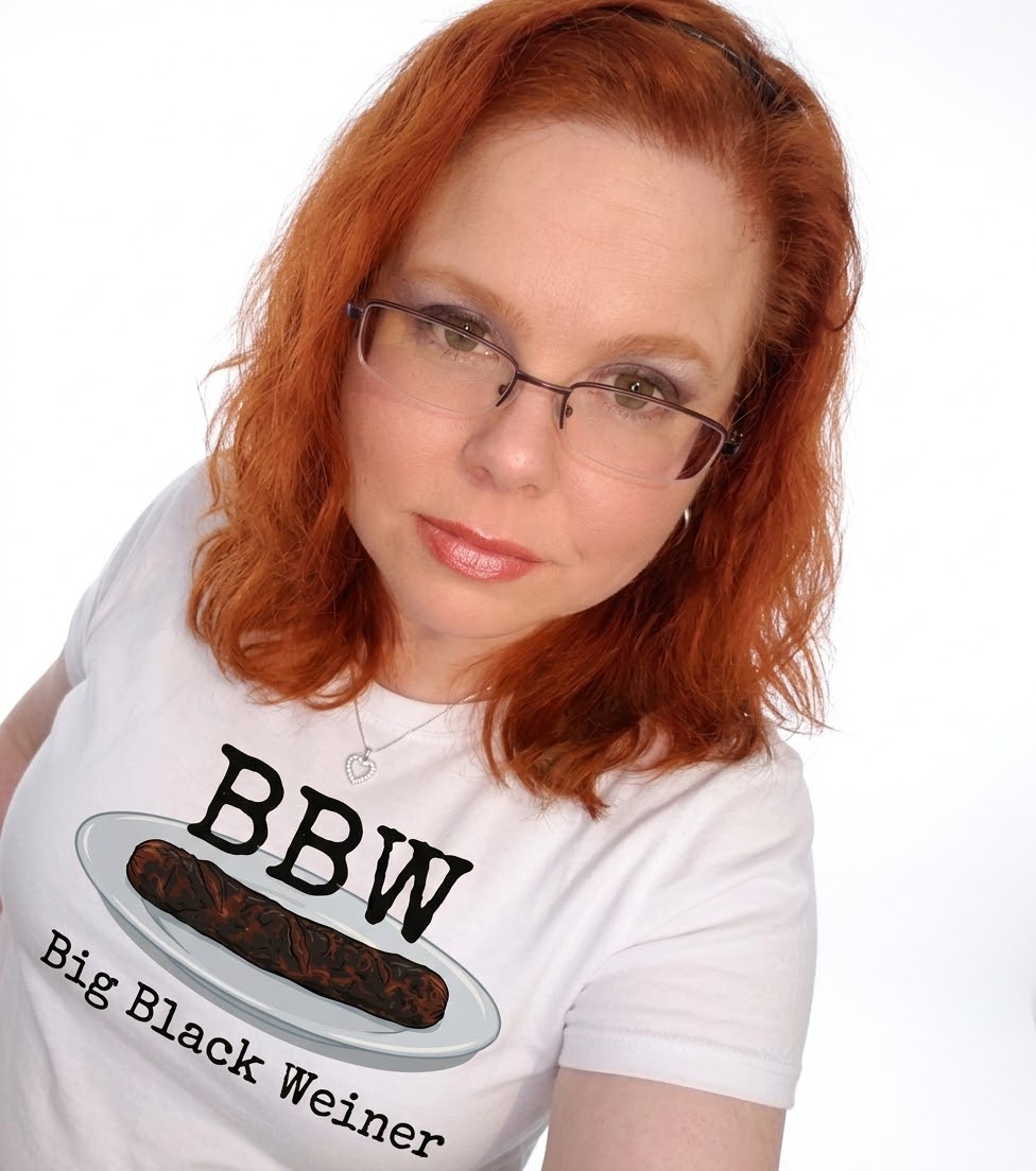 BBW (Big Black Weiner) Graphic Tee (This-Is-Not-Ok.com - By CaddyMeng) - Image 2