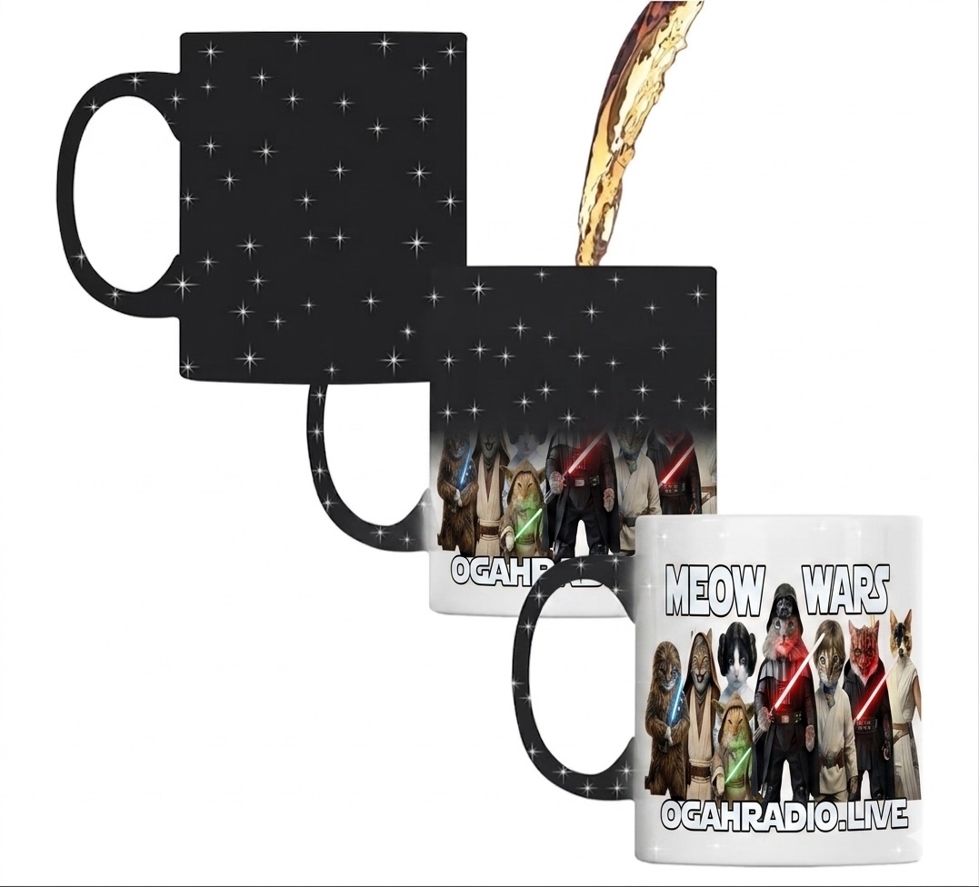 OGAHRADIO.live - Meow Wars Heat Sensitive Galaxy Mug