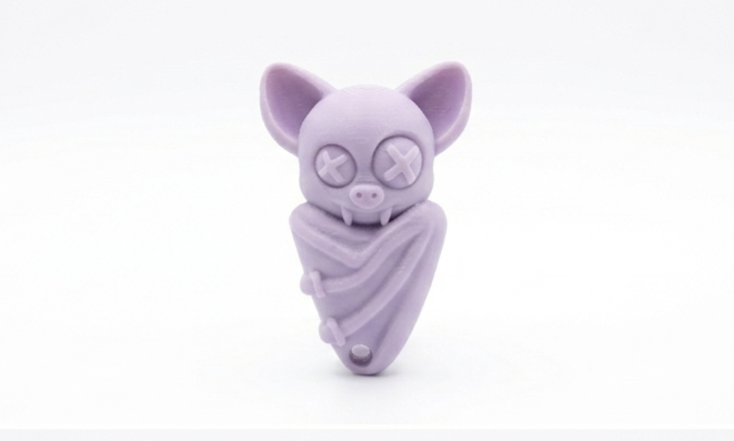Cocooned Vampire Bat Keychain (Set of 4 Colors) FOR SET