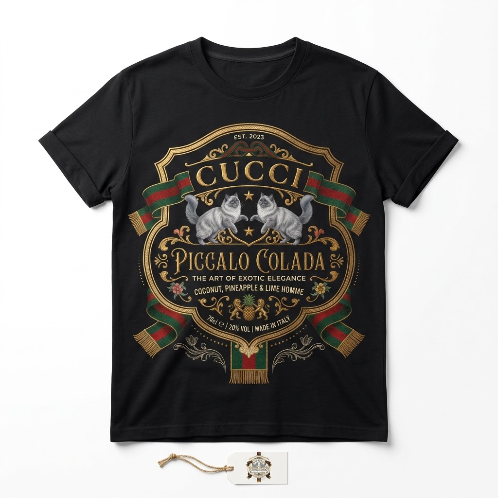 Cucci “Piccalo Colada” Graphic Tee (By CaddyMeng - this-is-not-ok.com)