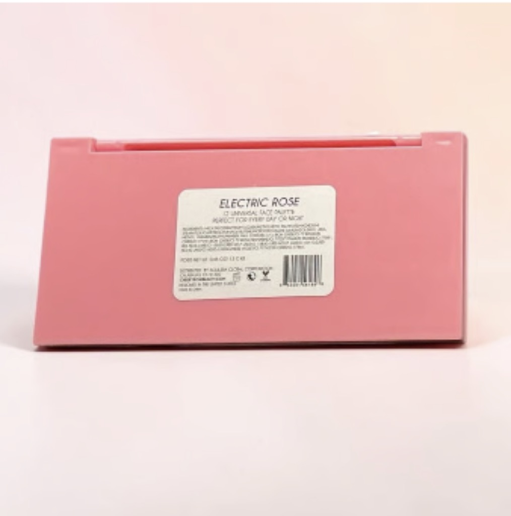 Cheeky Rose Beauty Electric Rose Eyeshadow Palette with 12 shades - Image 2