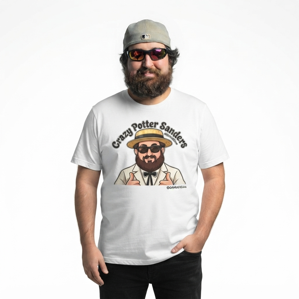 Crazy Potter Sanders Tee (By CaddyMeng) ThisIsNotOkShirts S-5XL - Image 4