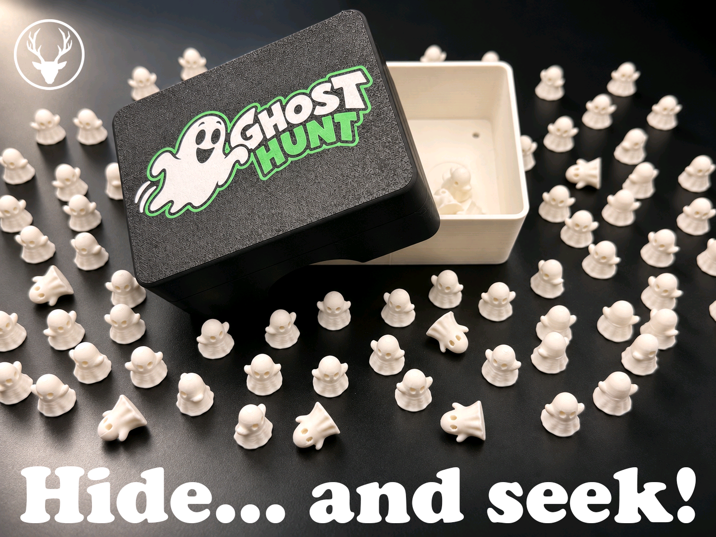 Ghost Hunt — Mini Ghost Hide-and-Seek Game Set, 3D Printed - Image 5