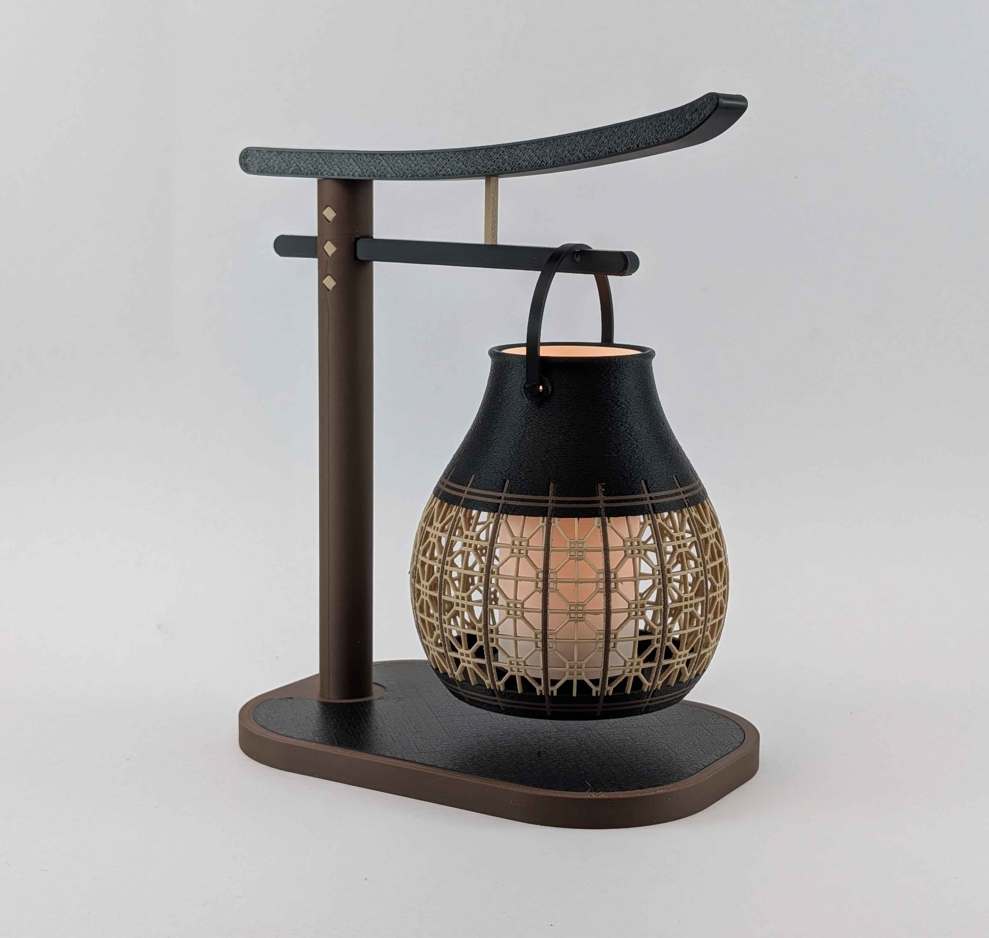 🌸 Japanese Torii Lantern Candle Holder – 3D Printed Outdoor Decor - Image 2