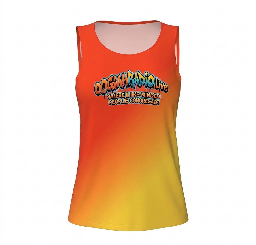OGAHRADIO.live - Summer Sunset Tank Top - Woman