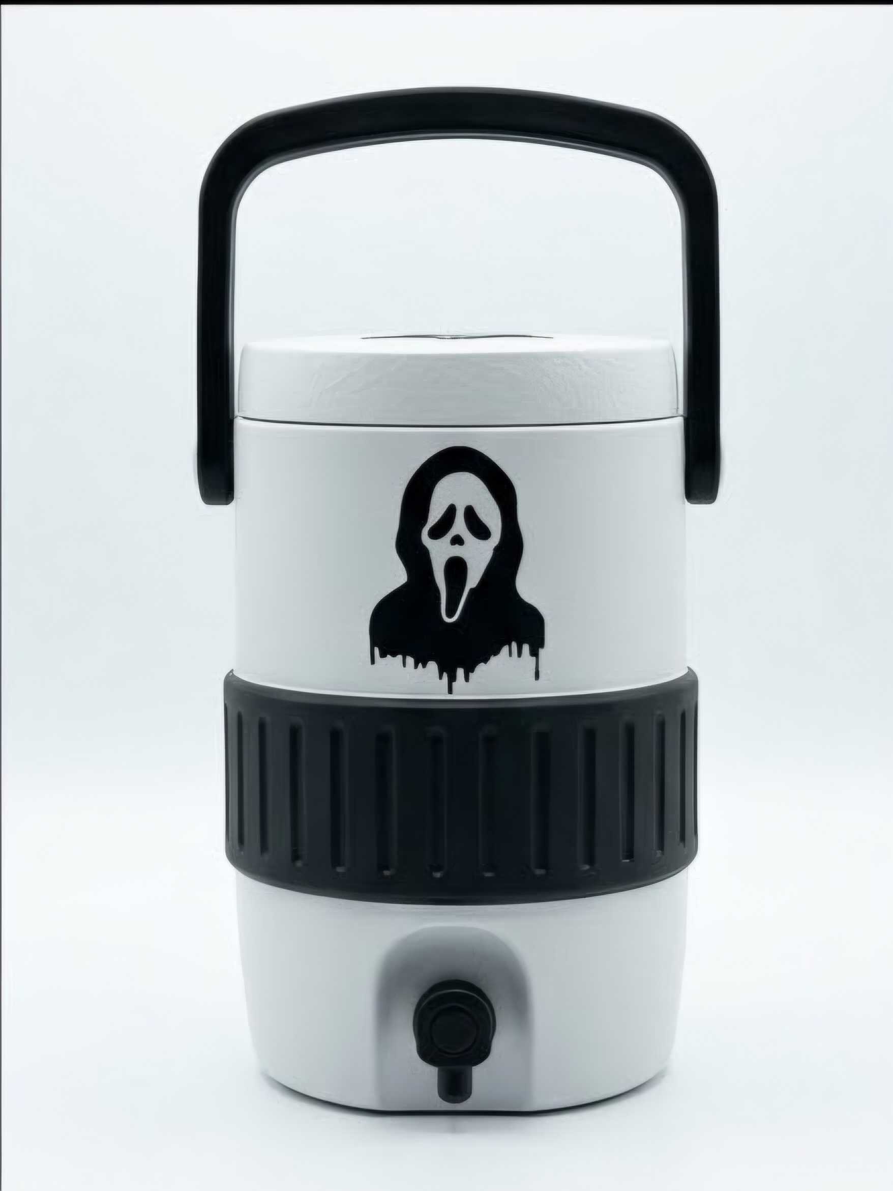 GhostFace Beverage Cooler — Halloween Drink Dispenser