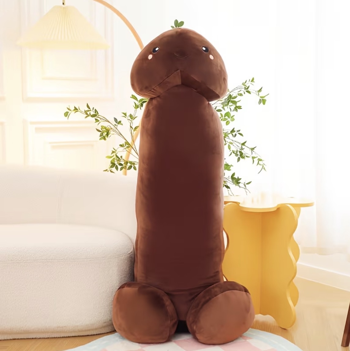 Big Black Piccalo Penis Pillow - Image 2