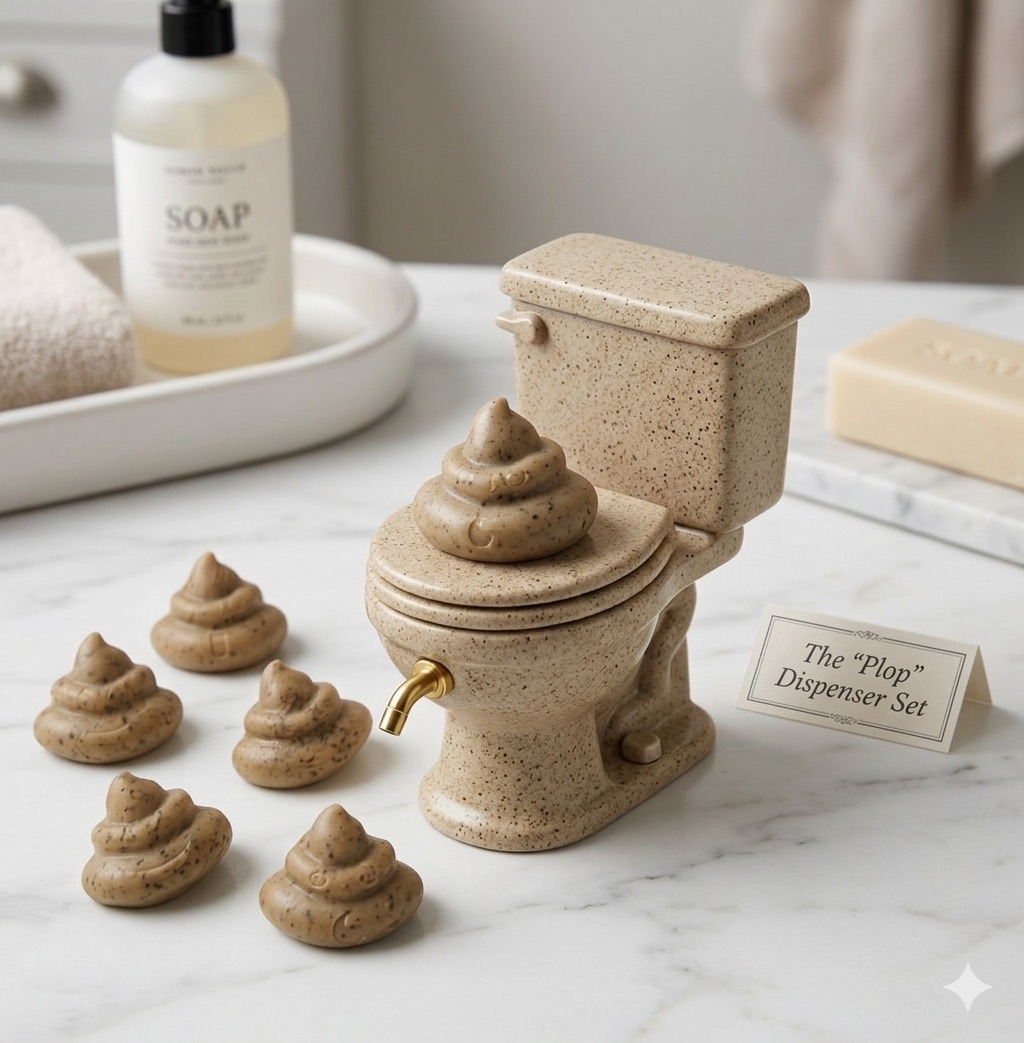 Guess The Scent - GET 50 CREDITS! Poop Mini Soaps (Don’t forget to buy Rokits 3d Toilet Soap Dish to) - Image 2