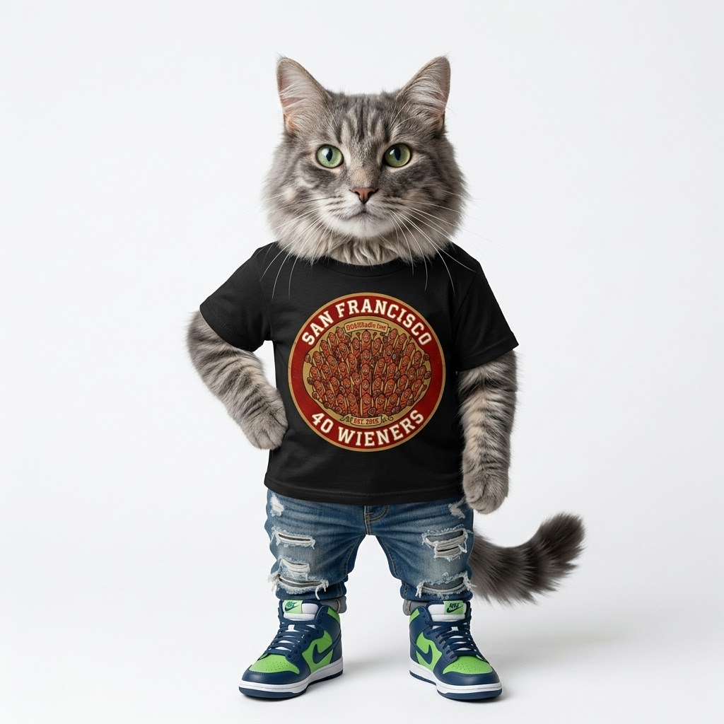 San Francisco 40 Wieners Tee (this-is-not-ok.com) By CaddyMeng - Image 4