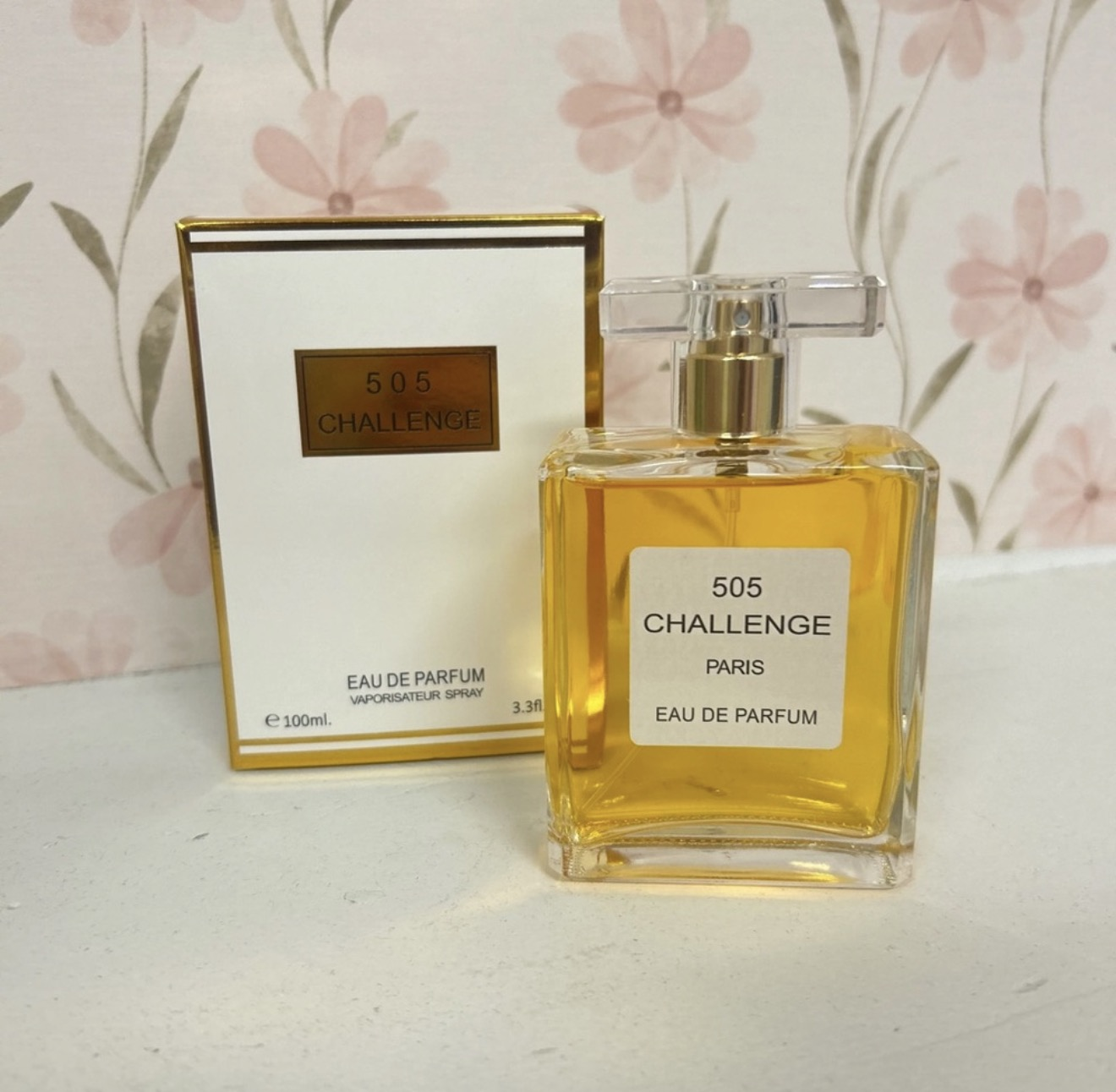 505 Challenge Paris 3.3 fl oz/100  Full Size Dupe Chanel No. 5 Inspired Woman’s RETAIL: $3900 - Image 2