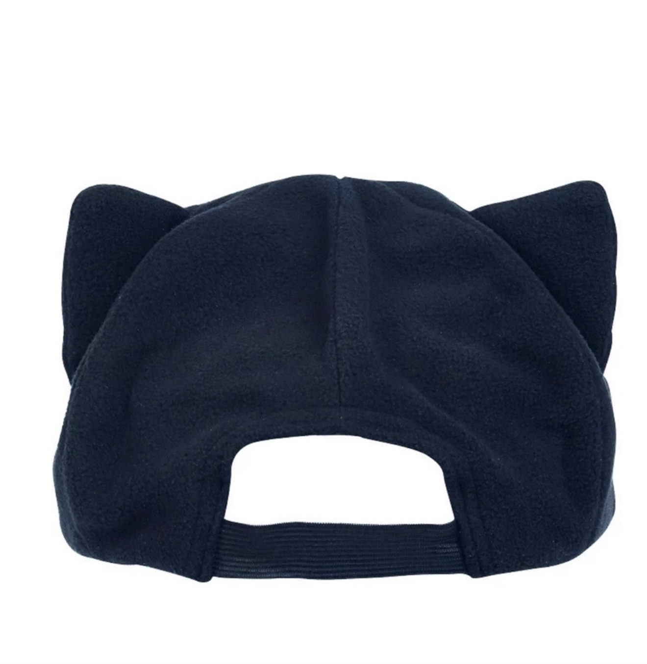 New Gentle Meow Women’s Black Baseball Cat Cap Hat With Whiskers & Ears Polar - Image 3