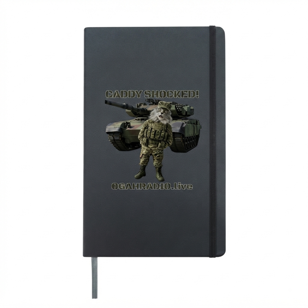 Caddy Shocked Hardcover Journal