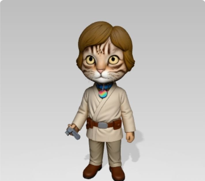 Luke Skywhisker – Limited Edition ⚔️🐱 - Image 2