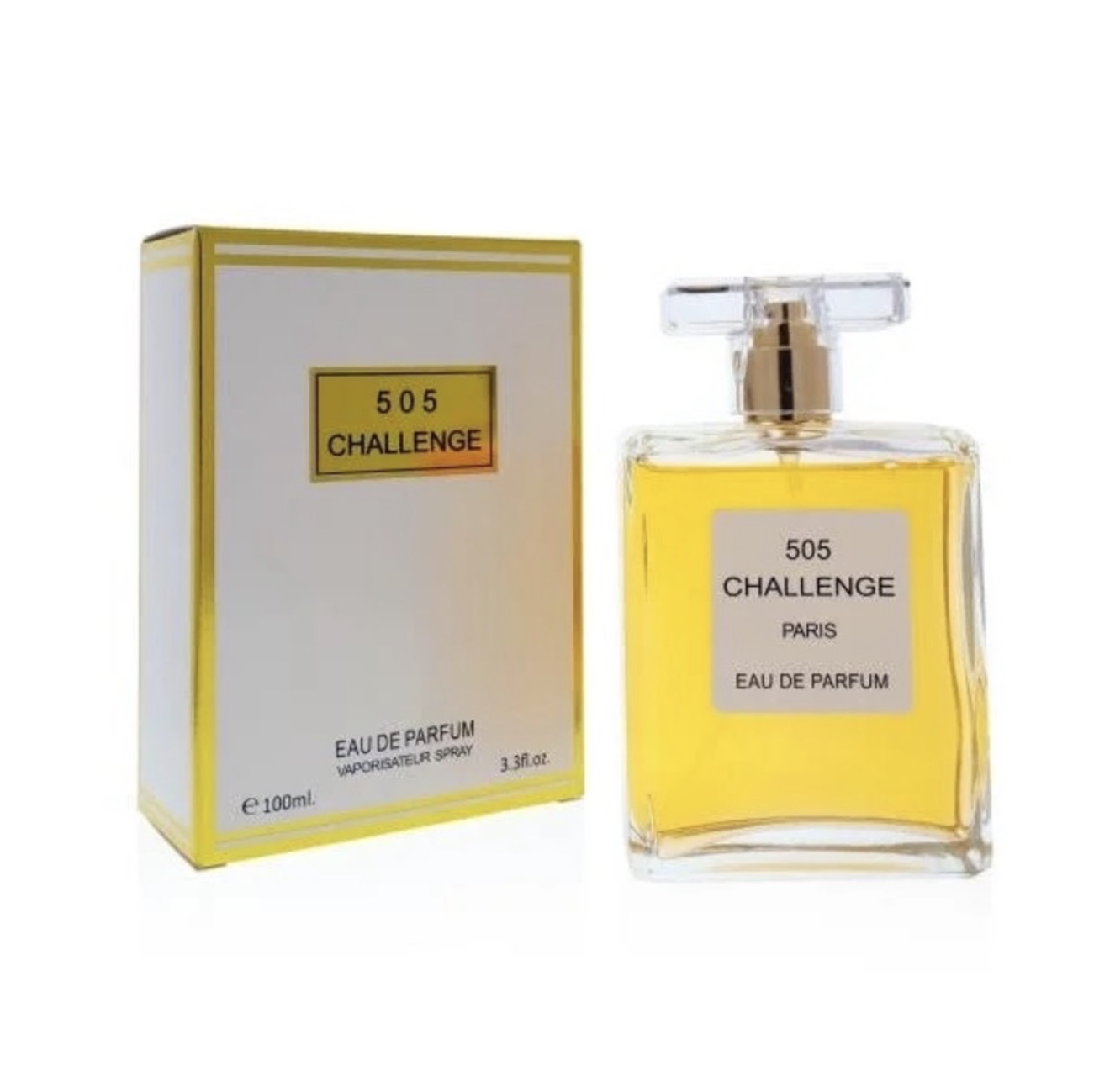 505 Challenge Paris 3.3 fl oz/100 Full Size Dupe Chanel No. 5 Inspired Woman’s RETAIL: $3900