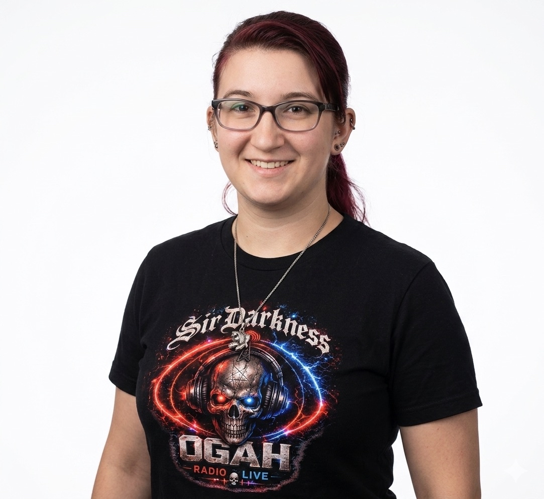 OGAHRADIO.live Sir Darkness Graphic T-Shirt - Image 3